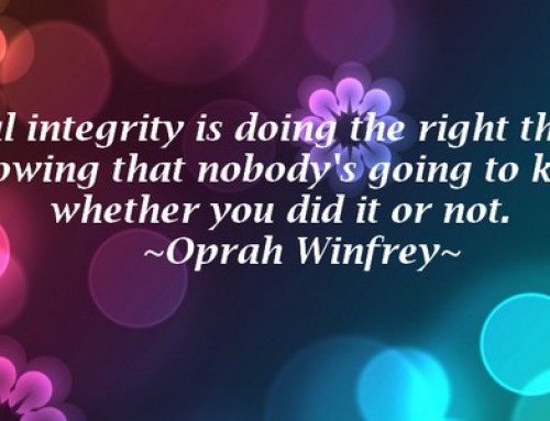 4 Reasons Why Integrity Should Be Your #1 Quality