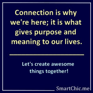 Connection - Community - Together we are stronger