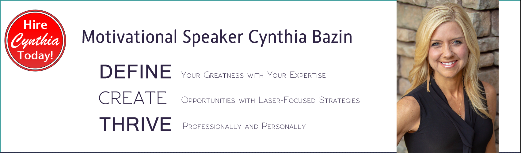 Speaker Cynthia Bazin